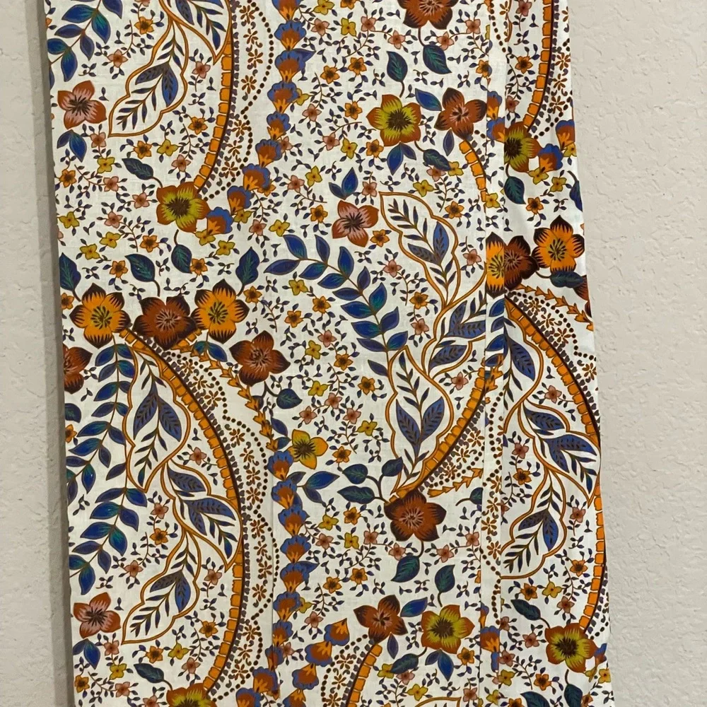 Sezane BAPTISTO Multicolor Floral Trousers Imprimé Western Boheme new with tags - Picture 7 of 10